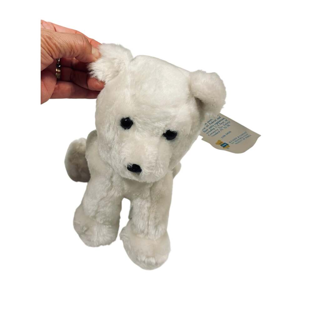Dakin Vintage White Baby Polar Bear Cub